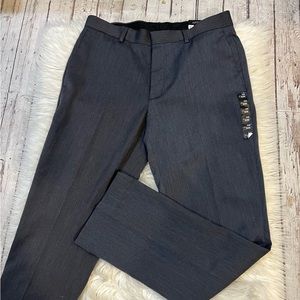 Apt. 9 Stretch NWT Mid Gray Slim Fit Flat Front Performance Dress Pants 32/30